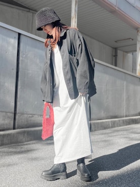 miniaさん（レディース・160cm）の冬コーディネート