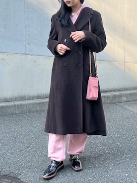 miniaさん（レディース・160cm）の冬コーディネート