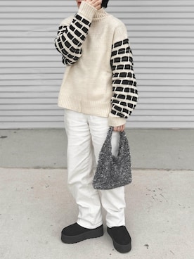 miniaさん（レディース・154cm）の冬コーディネート