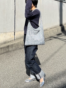 「今日のコスメと服」｜「アイテム（パンプス）」を使った、miniaさん（レディース・154cm）の冬コーディネート