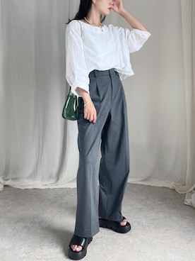 miniaさん（レディース・160cm）の秋コーディネート