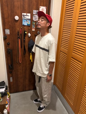 「CASIO（カシオ）のアイテム」を使った、ジェノサイダスさん（メンズ・171cm）の夏コーディネート