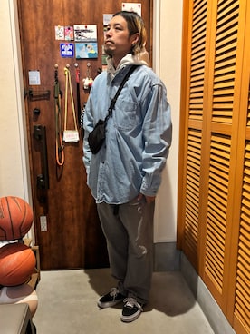 「L.L.Bean（エルエルビーン）のアイテム」を使った、ジェノサイダスさん（メンズ・171cm）の春コーディネート