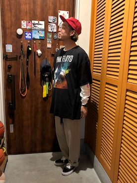 「アイテム（チノパンツ）」を使った、ジェノサイダスさん（メンズ・171cm）の秋コーディネート