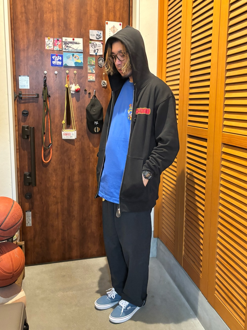Hi-STANDARDのパーカーを使った人気ファッションコーディネート - WEAR