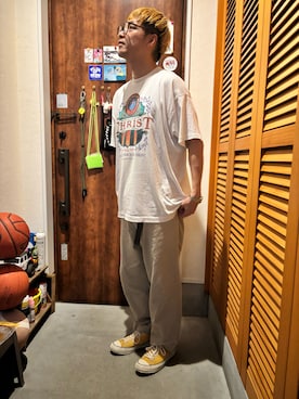 「ROLEX（ロレックス）のアイテム」を使った、ジェノサイダスさん（メンズ・171cm）の夏コーディネート