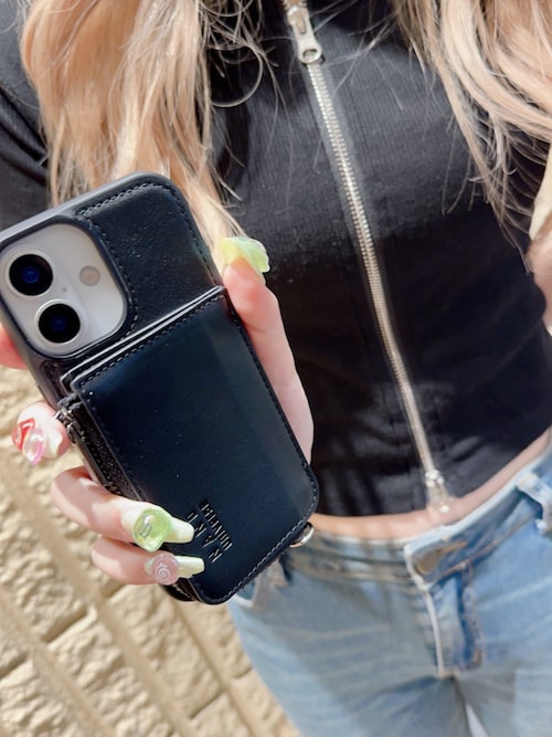 ���̔���mfactory����̃X�}�z�P�[�X/�J�o�[�uiPhone17 iPhone17Pro �i�m���j�o�[�X �R�C���P�[�X�t���w�ʁiNANO universe�b�i�m���j�o�[�X�j�v���g�����R�[�f�B�l�[�g