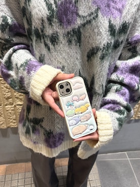 「アイテム（スマホケース/カバー）」を使った、mfactoryさん（レディース・158cm）の秋コーディネート