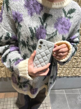 「アイテム（スマホケース/カバー）」を使った、mfactoryさん（レディース・158cm）の秋コーディネート