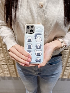 「アイテム（スマホケース/カバー）」を使った、mfactoryさん（レディース・158cm）の秋コーディネート