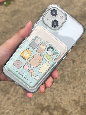 「M-factory（エムファクトリー）のなんでもいきもの MagSafeカードケース（スマホケース/カバー、その他）」を使った、mfactoryさん（メンズ・175cm）の春コーディネート
