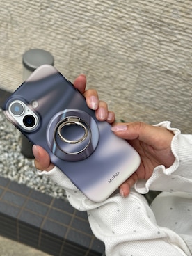 「アイテム（PC・スマホグッズ/家電、ブルー系）」を使った、mfactoryさん（レディース・152cm）の秋コーディネート
