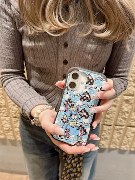 「アイテム（スマホケース/カバー）」を使った、mfactoryさん（レディース・158cm）の秋コーディネート