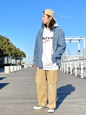 SASAMURAさん（メンズ・175cm）の春コーディネート