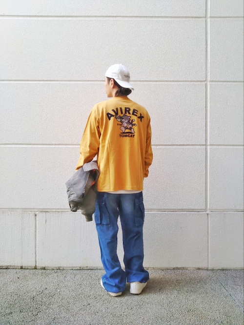 《WEB&DEPOT限定》M-65 FATIGUE DENIM PANTS / M-65 ファティーグ デニム パンツ / AVIREX / アヴィレックス
