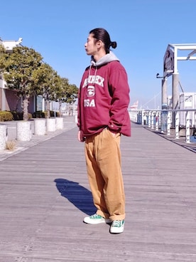 SASAMURAさん（メンズ・175cm）の冬コーディネート