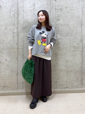 「BARNYARDSTORM（バンヤードストーム）のBARNYARDSTORM / ハイブリッドストレッチブーツ（ブーツ）」を使った、karafulさん（レディース・147cm）の秋コーディネート