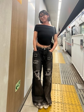 「アイテム（パンプス）」を使った、sayakaさん（レディース・163cm）の秋コーディネート