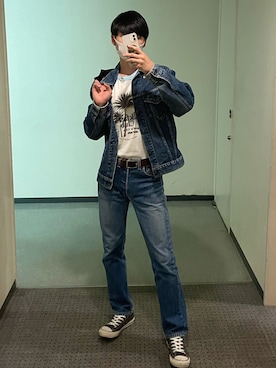 Kaiyaさん（メンズ・175cm）の春コーディネート