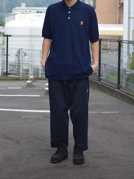 「アイテム（モカシン/デッキシューズ）」を使った、hasuさん（メンズ・178cm）の秋コーディネート