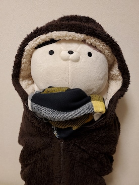 「no brand（ノーブランド）のアイテム（ジャケット/アウター）」を使った、まりさん（キッズ・110cm）の秋コーディネート