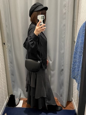 「apres jour（アプレジュール）のアイテム（ブルゾン）」を使った、greenさん（レディース・155cm）の冬コーディネート