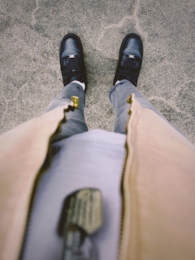 「Carhartt WIP（カーハートダブリューアイピー）のアイテム（ブルゾン）」を使った、Tomoさん（メンズ・167cm）の秋コーディネート