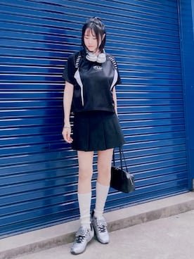 「GU（ジーユー）のアイテム」を使った、ほのかりんさん（レディース・166cm）の春コーディネート