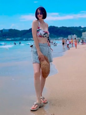 「アイテム（その他）」を使った、ほのかりんさん（レディース・166cm）の夏コーディネート