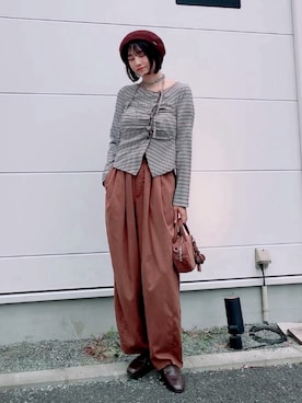 ほのかりんさん(レディース・166cm)の秋コーディネート