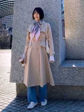 ほのかりんさん（レディース・166cm）の春コーディネート