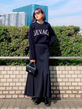 ほのかりんさん（レディース・166cm）の春コーディネート