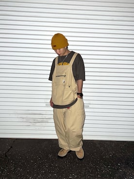 「devadurga（デヴァドゥルガ）のアイテム」を使った、赫さん（メンズ・163cm）の秋コーディネート