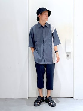 omtさん（メンズ・163cm）の夏コーディネート