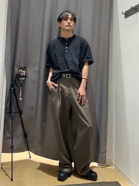 omtさん（メンズ・163cm）の春コーディネート