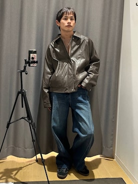 omtさん（メンズ・163cm）の冬コーディネート