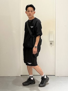 「LAKOLE（ラコレ）のアイテム（トップス）」を使った、omtさん（メンズ・163cm）の夏コーディネート