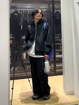 「LAKOLE（ラコレ）のアイテム」を使った、omtさん（メンズ・163cm）の秋コーディネート