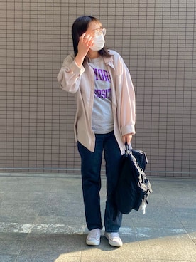 つなさん（レディース・160cm）の秋コーディネート