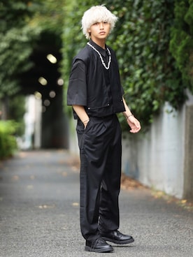 中岡 圭さん（メンズ・168cm）の秋コーディネート