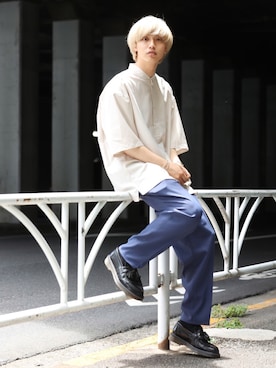 中岡 圭さん（メンズ・168cm）の夏コーディネート