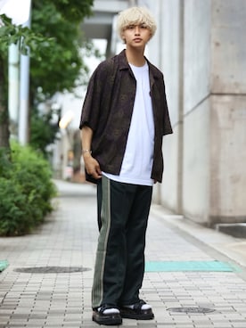 中岡 圭さん（メンズ・168cm）の夏コーディネート