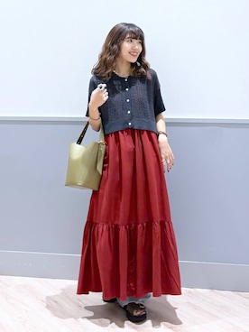 ぷーのさん（レディース・155cm）の夏コーディネート