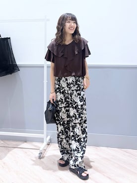 ぷーのさん（レディース・155cm）の夏コーディネート