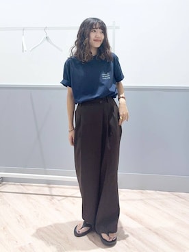 「アイテム（シューズ）」を使った、ぷーのさん（レディース・155cm・20代）の夏コーディネート