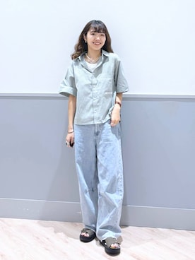 ぷーのさん(レディース・155cm)の夏コーディネート