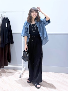 ぷーのさん(レディース・155cm)の夏コーディネート