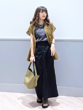 ぷーのさん（レディース・155cm）の夏コーディネート