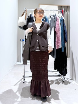 ぷーのさん（レディース・155cm）の秋コーディネート