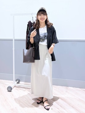 ぷーのさん（レディース・155cm）の秋コーディネート